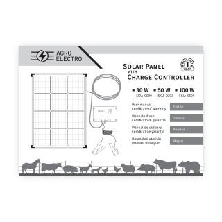 Manuale d'uso panello solare + regolatore di carica