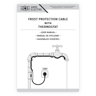 Manuale d'uso - cavo antigelo con termostato