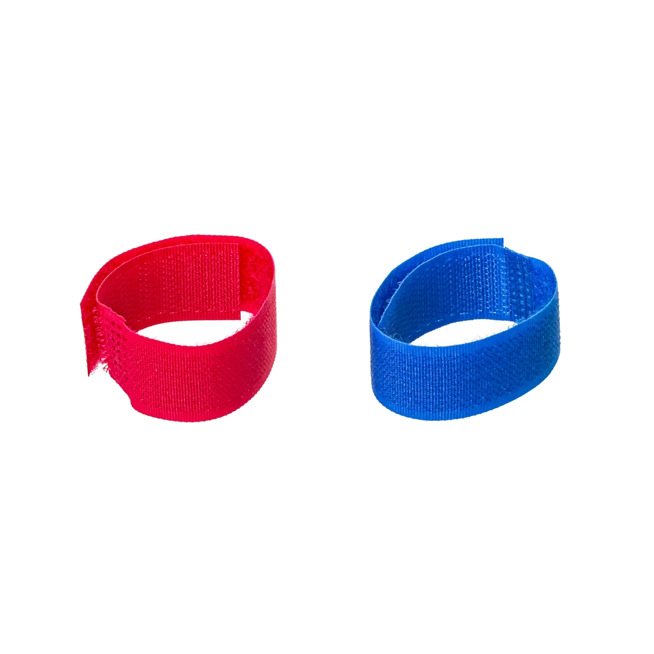 Set bracciali per marcatura per pecore e capre, rosso + azzurro, 10 pz.