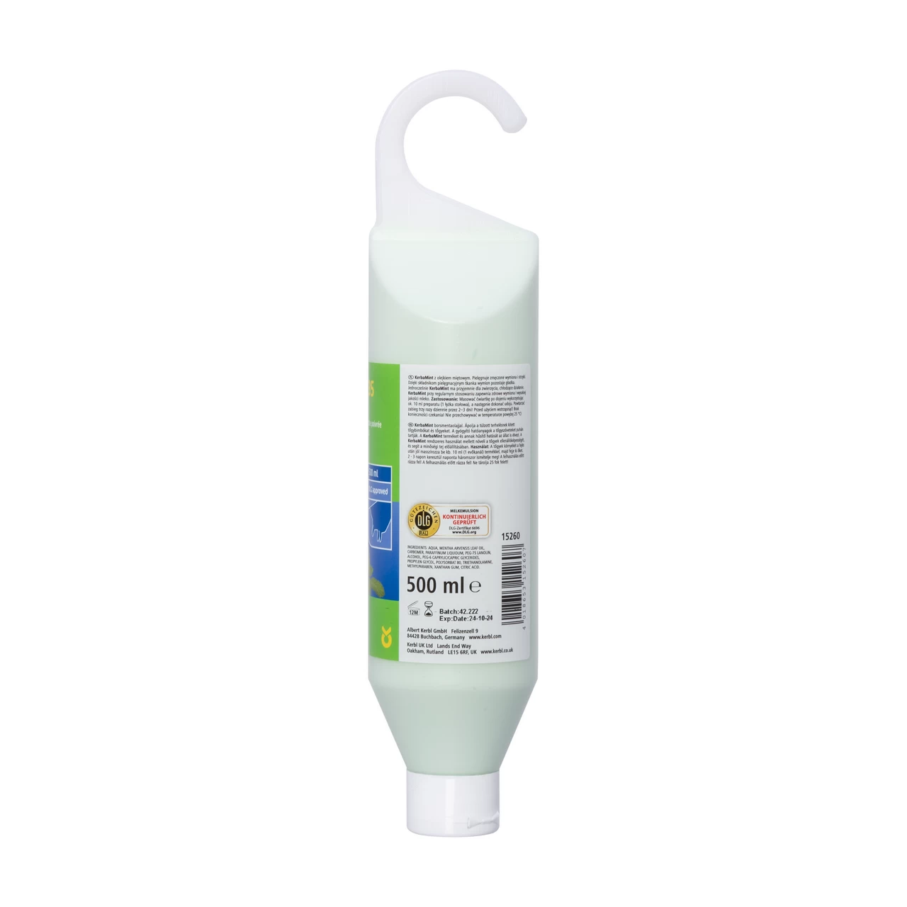 Gel per la mammella, KerbaMint, 500 ml :: 500 ml