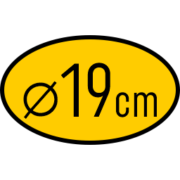 Ø19 cm