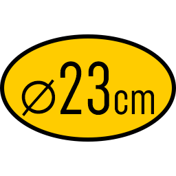 Ø23 cm