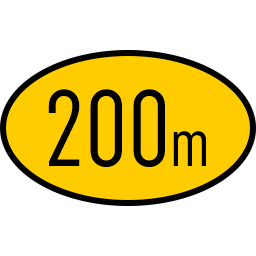 200 m