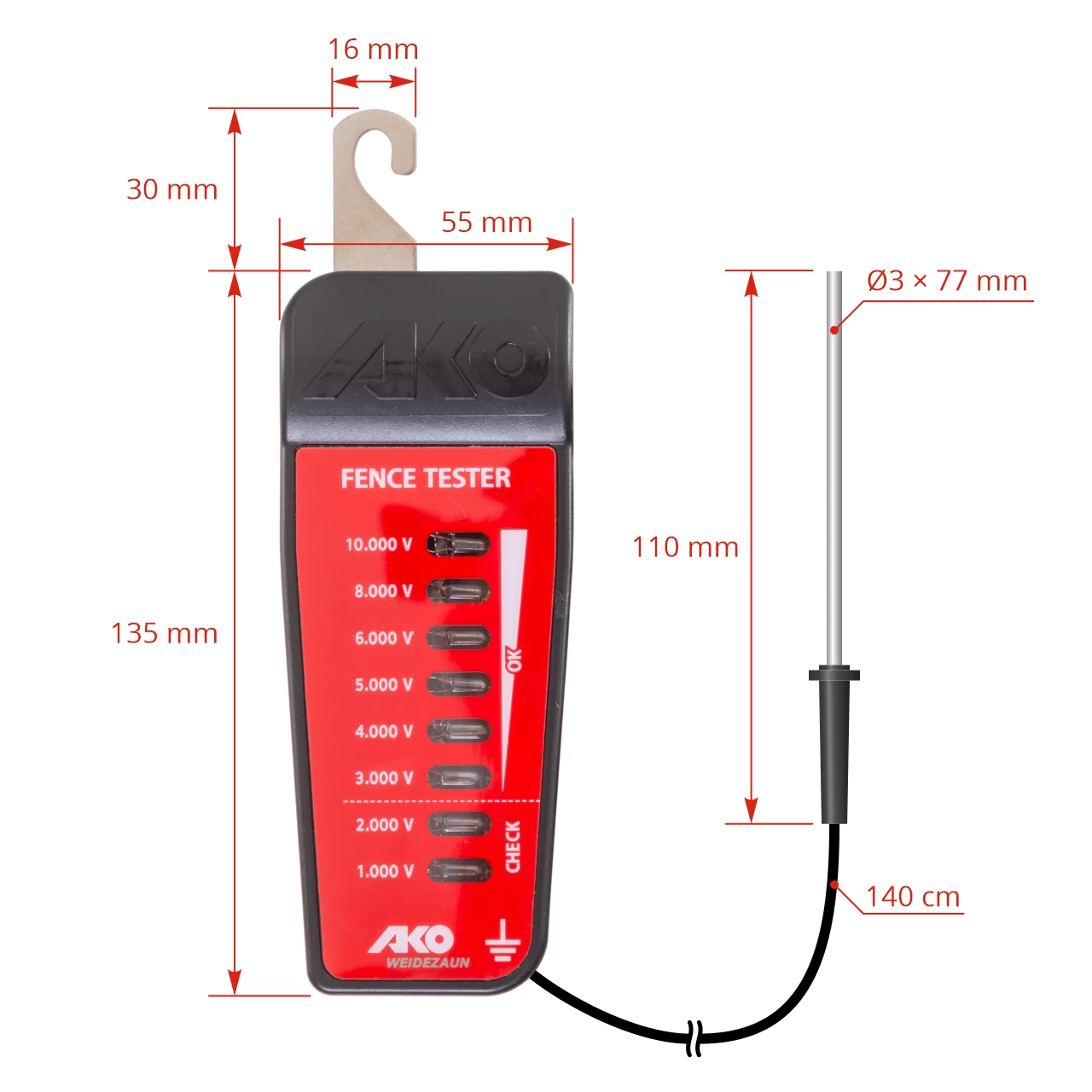 Tester 1-6 kV