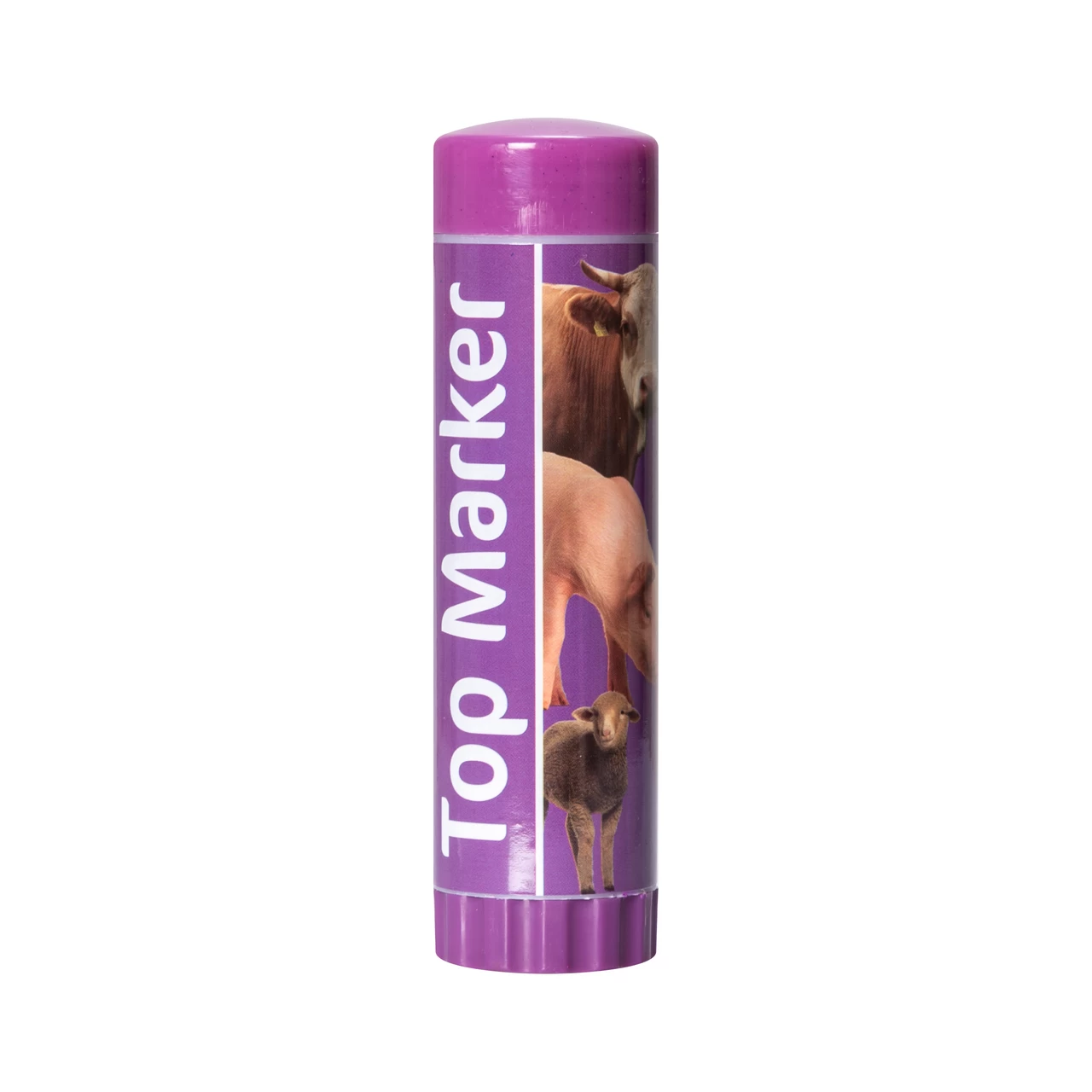 Matita porpora per la marcatura degli animali a breve termine, TopMarker, 60 ml :: Porpora