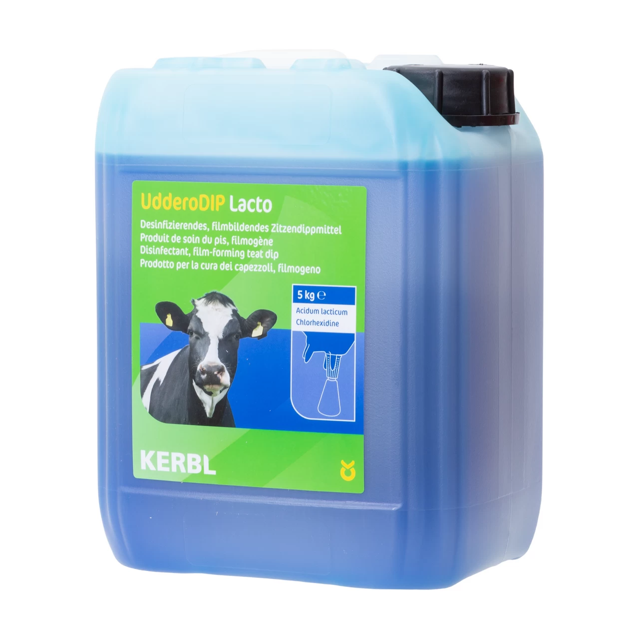 Soluzione disinfettante per la mammella, Udderodip Lacto, 5 kg :: 5 kg