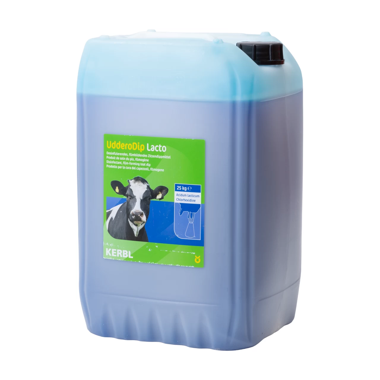 Soluzione disinfettante per la mammella, Udderodip Lacto, 25 kg :: 25 kg