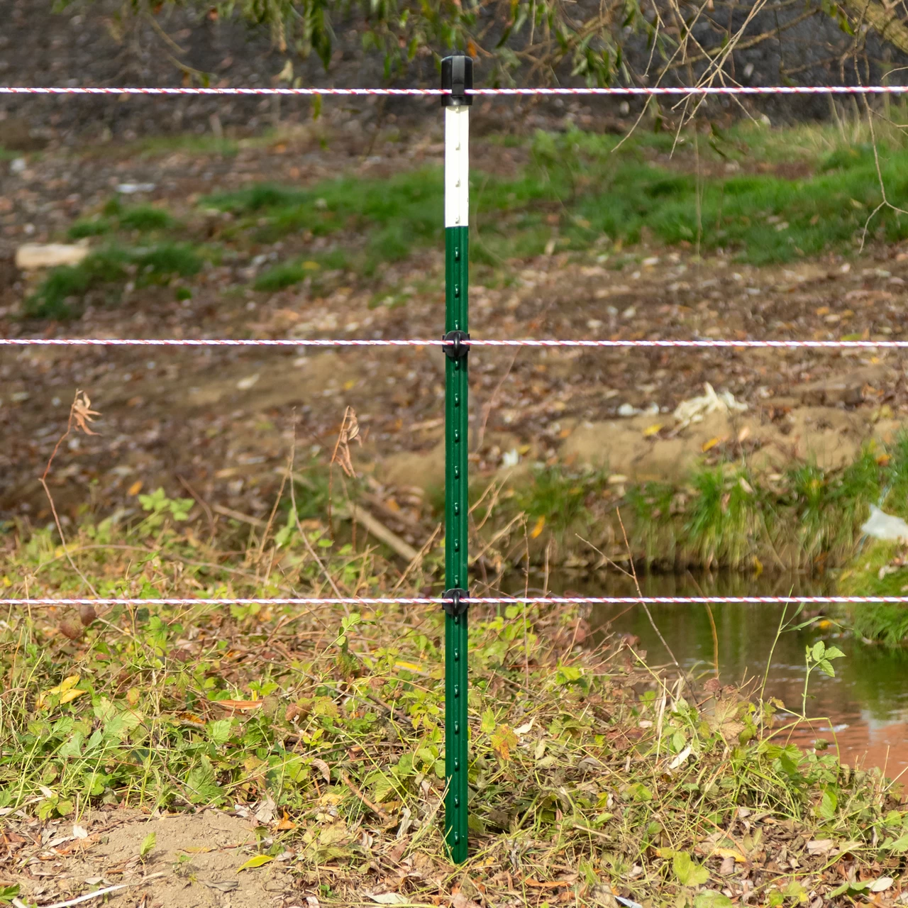 Palo metalico T-post, 152 cm