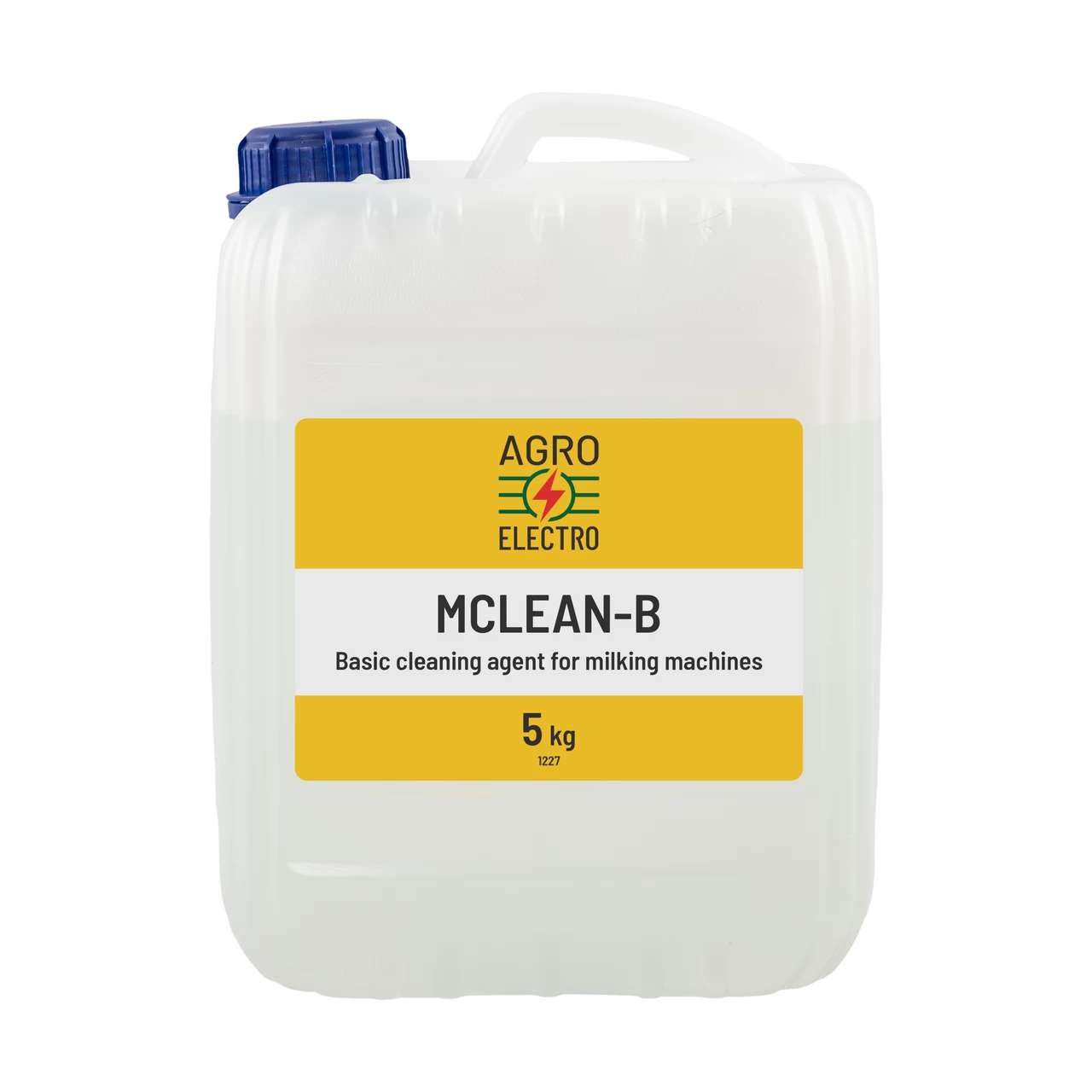 Detergente basico per mungitrici, MCLEAN-B, 5 kg :: 5 kg