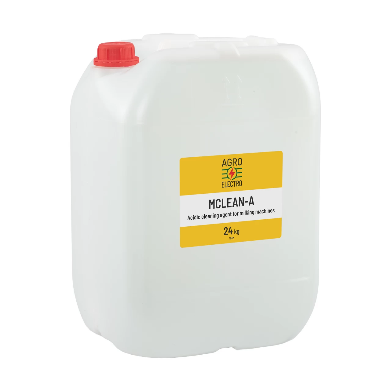 Detergente acido per la pulizia delle mungitrici, MCLEAN-A, 24 kg :: 24 kg