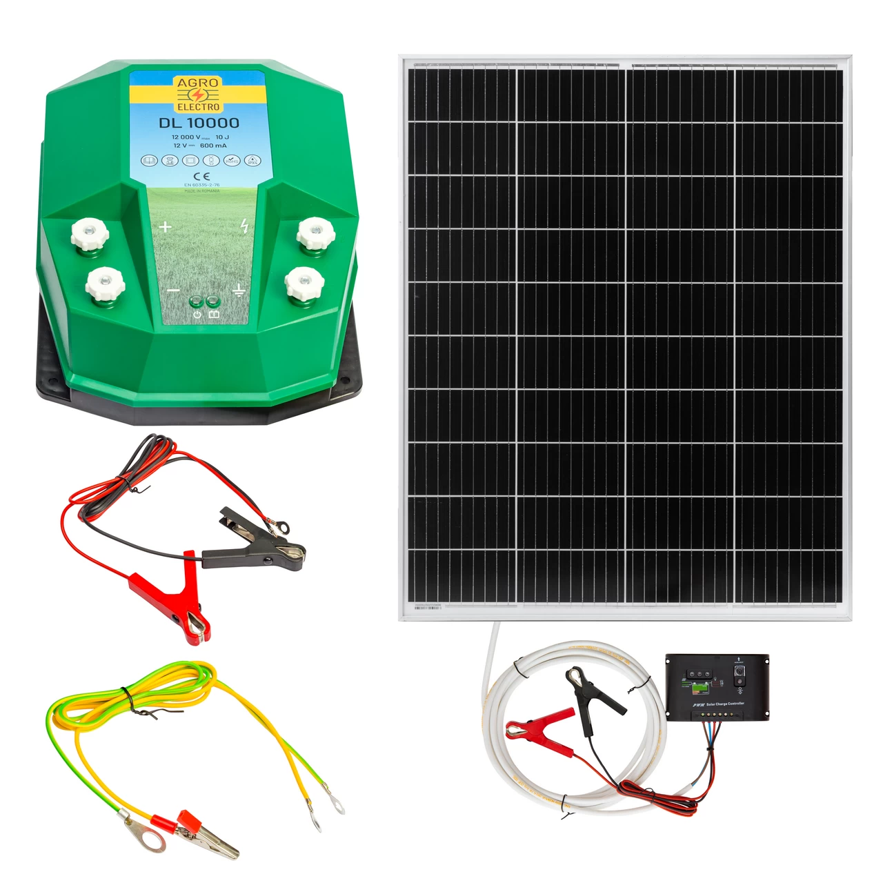 Elettrificatore DL 10000, 10 Joule, al sistema solare 100 W