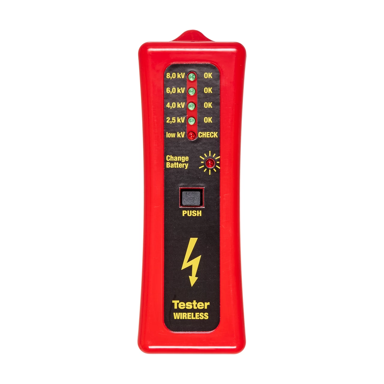 Tester 2,5-8 kV, senza messa a terra