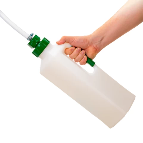 Contenitore per vitelli, 3 l, con drenaggio