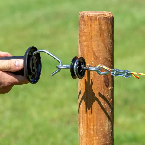 Isolatore cancello con vite da legno