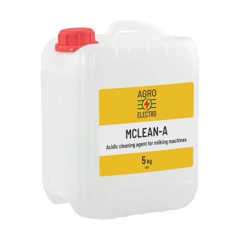 Detergente acido per la pulizia delle mungitrici, MCLEAN-A, 5 kg :: 5 kg