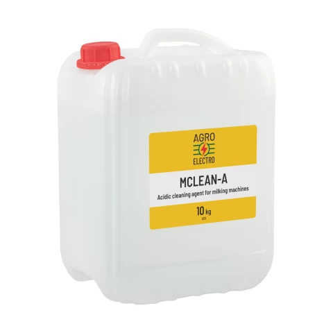 Detergente acido per la pulizia delle mungitrici, MCLEAN-A, 10 kg :: 10 kg