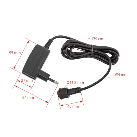 Adattatore di rete in commutazione per apparecchi di recinto elettrico AKO, 230/13,8 V