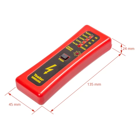 Tester 2,5-8 kV, senza messa a terra