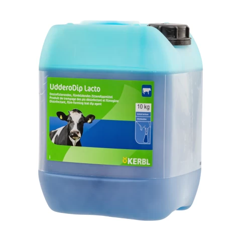 Soluzione disinfettante per la mammella, Udderodip Lacto, 10 kg :: 10 kg