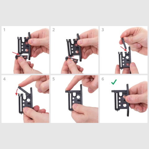 Set isolatori nastro, per recinto permanente, 25 pz.