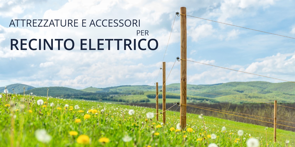 Attrezzature e accessori per recinto elettrico