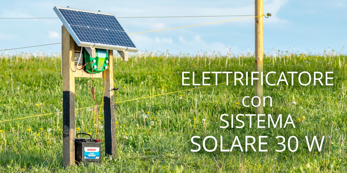 Elettrificatore con sistema solare