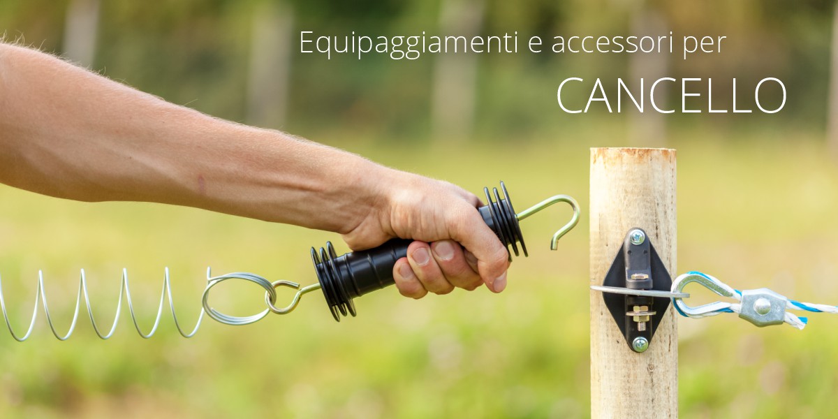 Equipaggiamenti e accessori per cancello